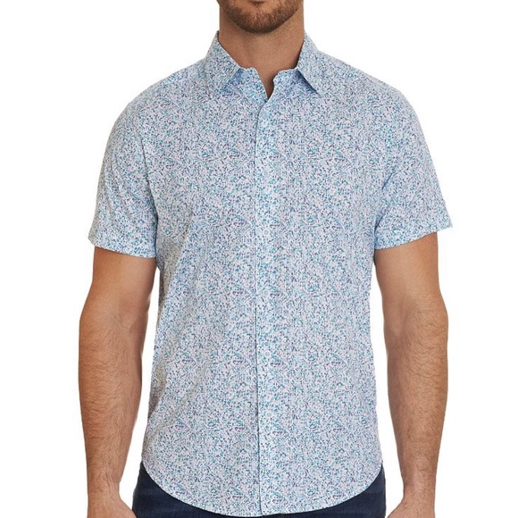 Robert Graham Short Sleeve NWT Men’s Shirt - Picture 2 of 6